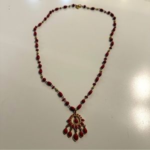 Long pendant necklace. 32” length